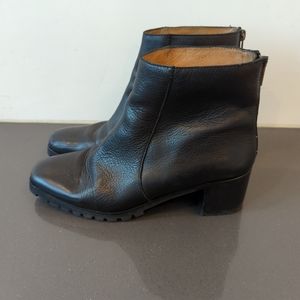 Madewell Black Leather‎ Boots Size 9